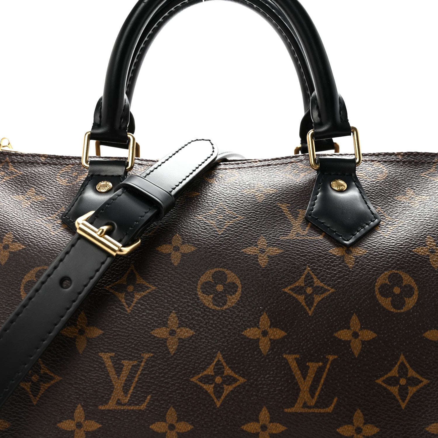 Louis Vuitton Monogram My World Tour Speedy Bandouliere 30 Black 8 of 10