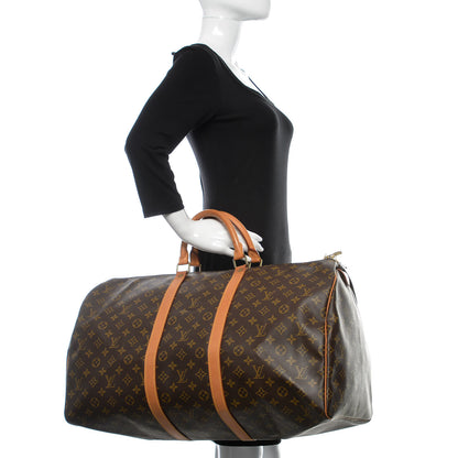 Louis Vuitton Monogram Keepall 55 2 of 18