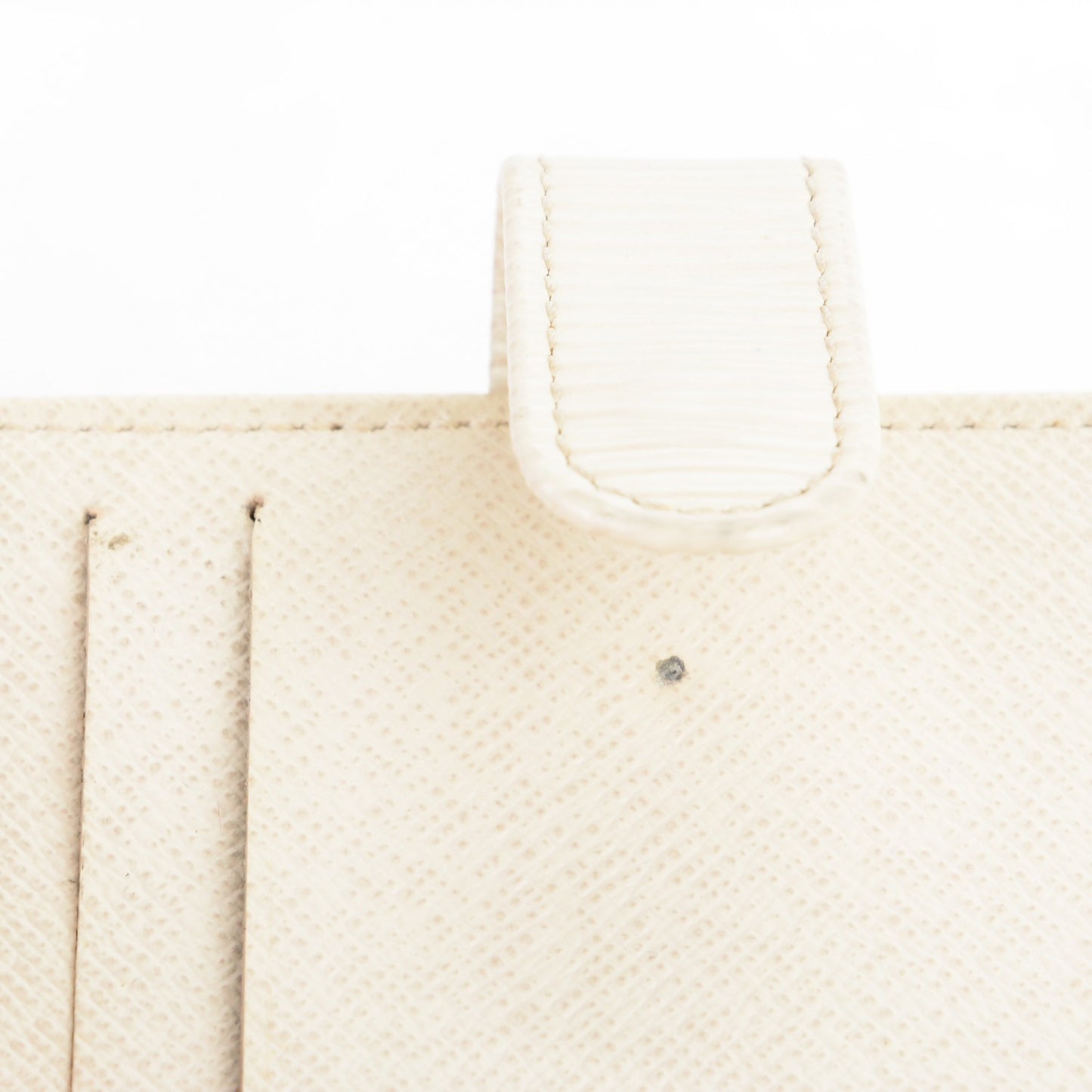 Epi French Purse Wallet Ivory