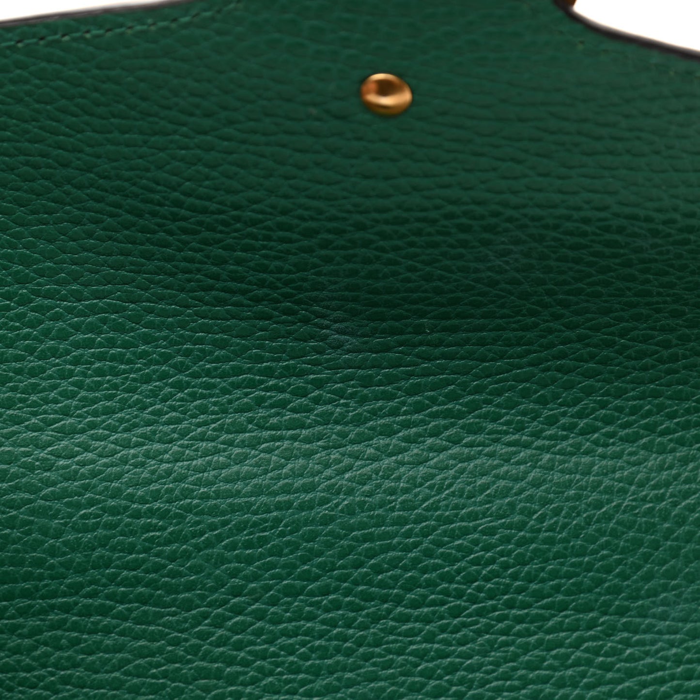 Pebbled Calfskin Small Dionysus Shoulder Bag Emerald
