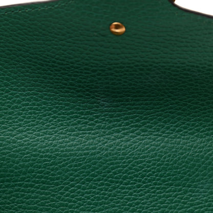 Gucci Pebbled Calfskin Small Dionysus Shoulder Bag Emerald 11 of 11