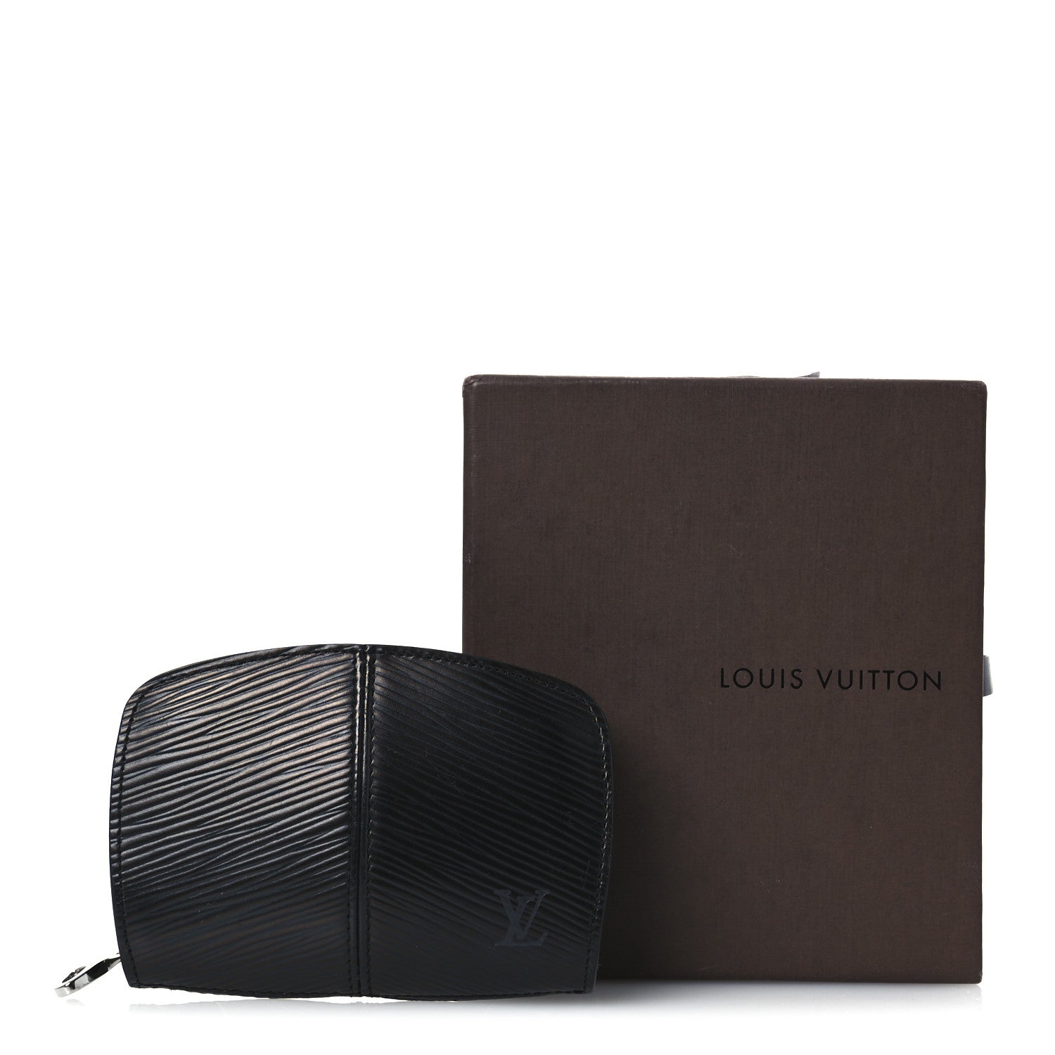 Louis Vuitton Epi Demi Lune Coin Purse Black 10 of 10