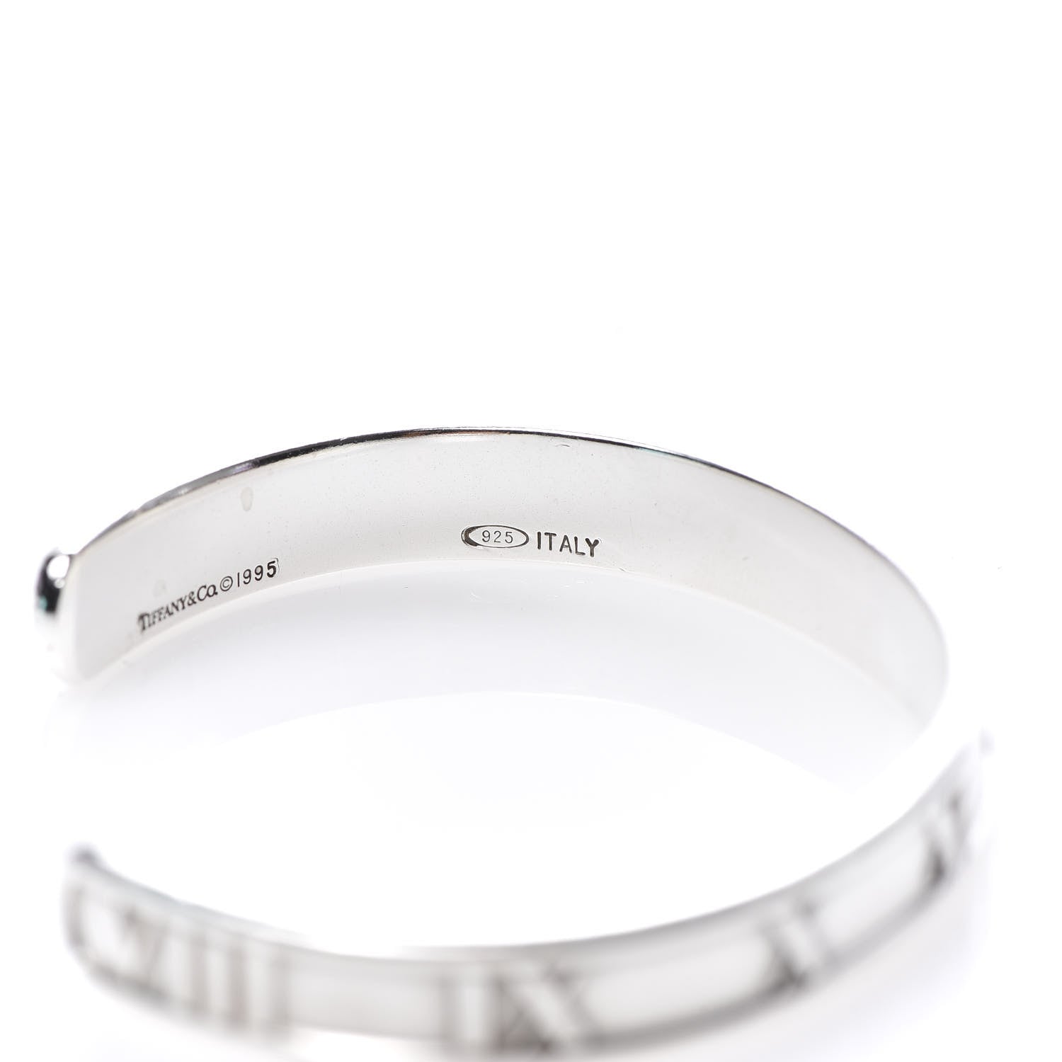 Tiffany Sterling Silver Atlas Cuff Bracelet 5 of 6