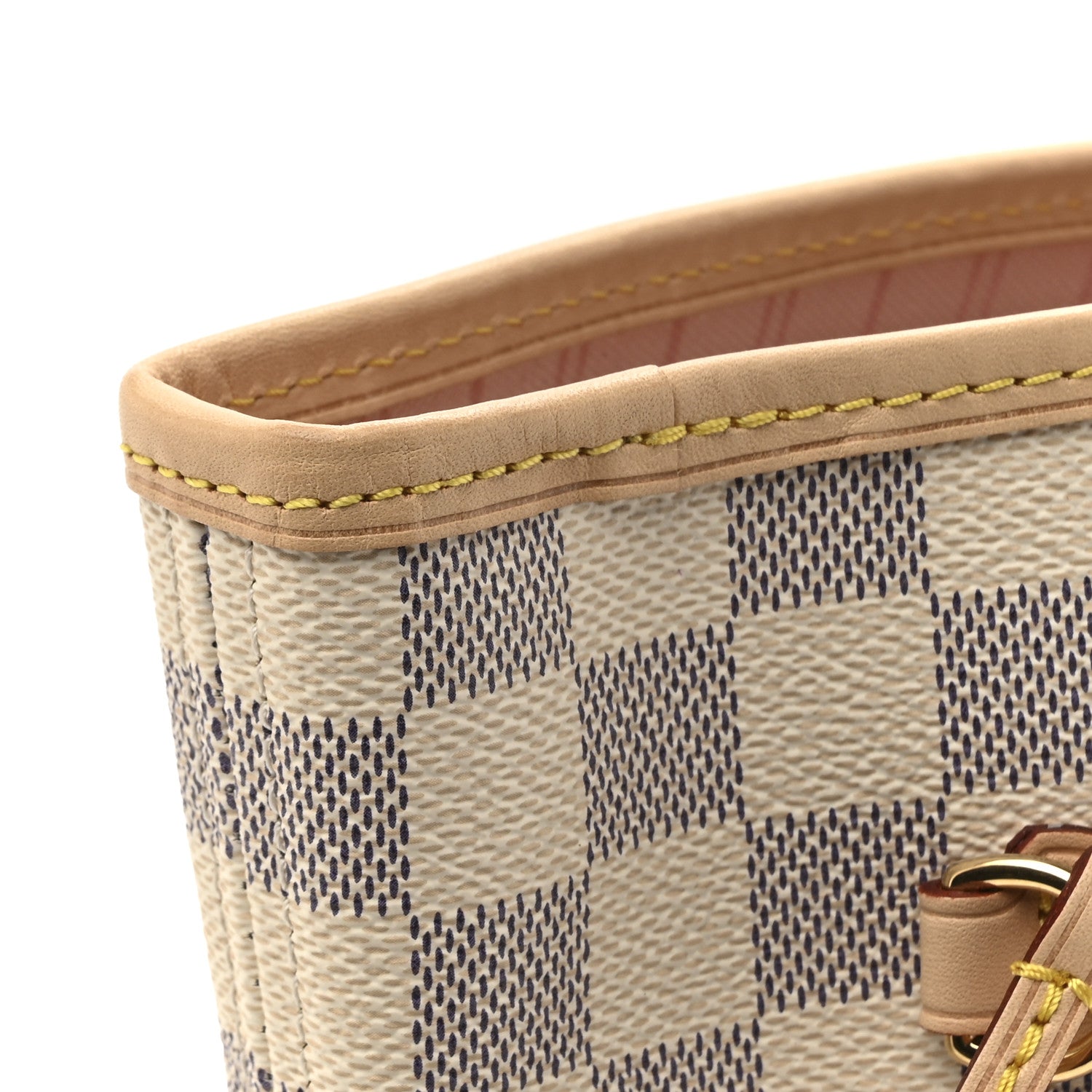 Louis Vuitton Damier Azur Neo Neverfull MM Rose Ballerine 11 of 11