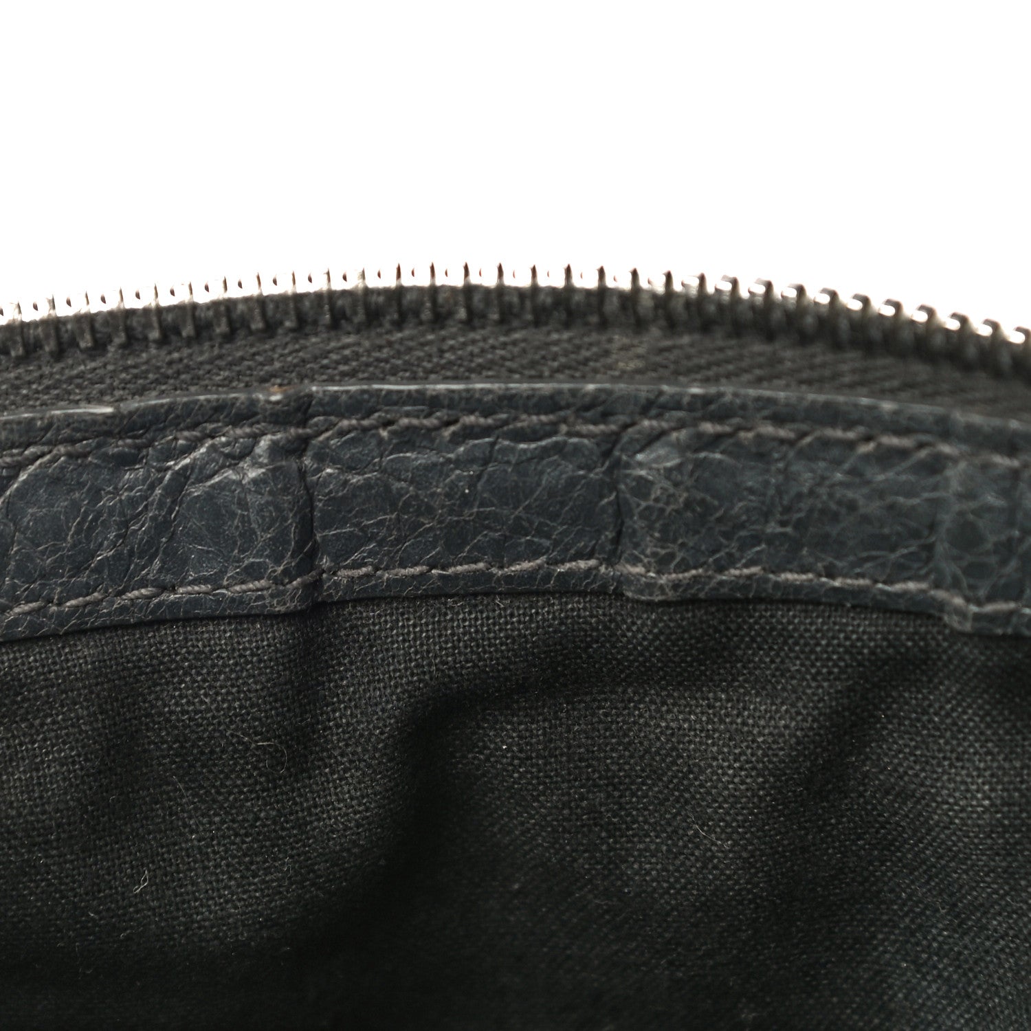 Balenciaga Agneau Arena Classic Hardware Small Clip Gris Fossile 12 of 17
