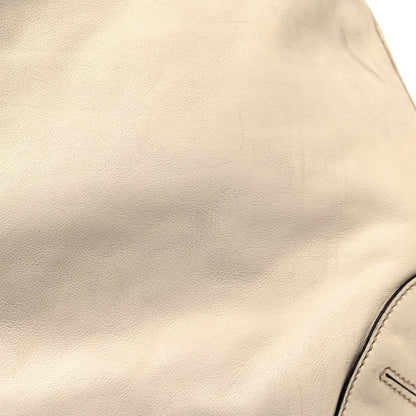 Gucci Calfskin Peggy Bamboo Top Handle Hobo Ivory 15 of 23