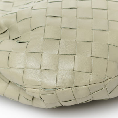 Bottega Veneta Nappa Intrecciato Teen Jodie Hobo Travertine 9 of 10
