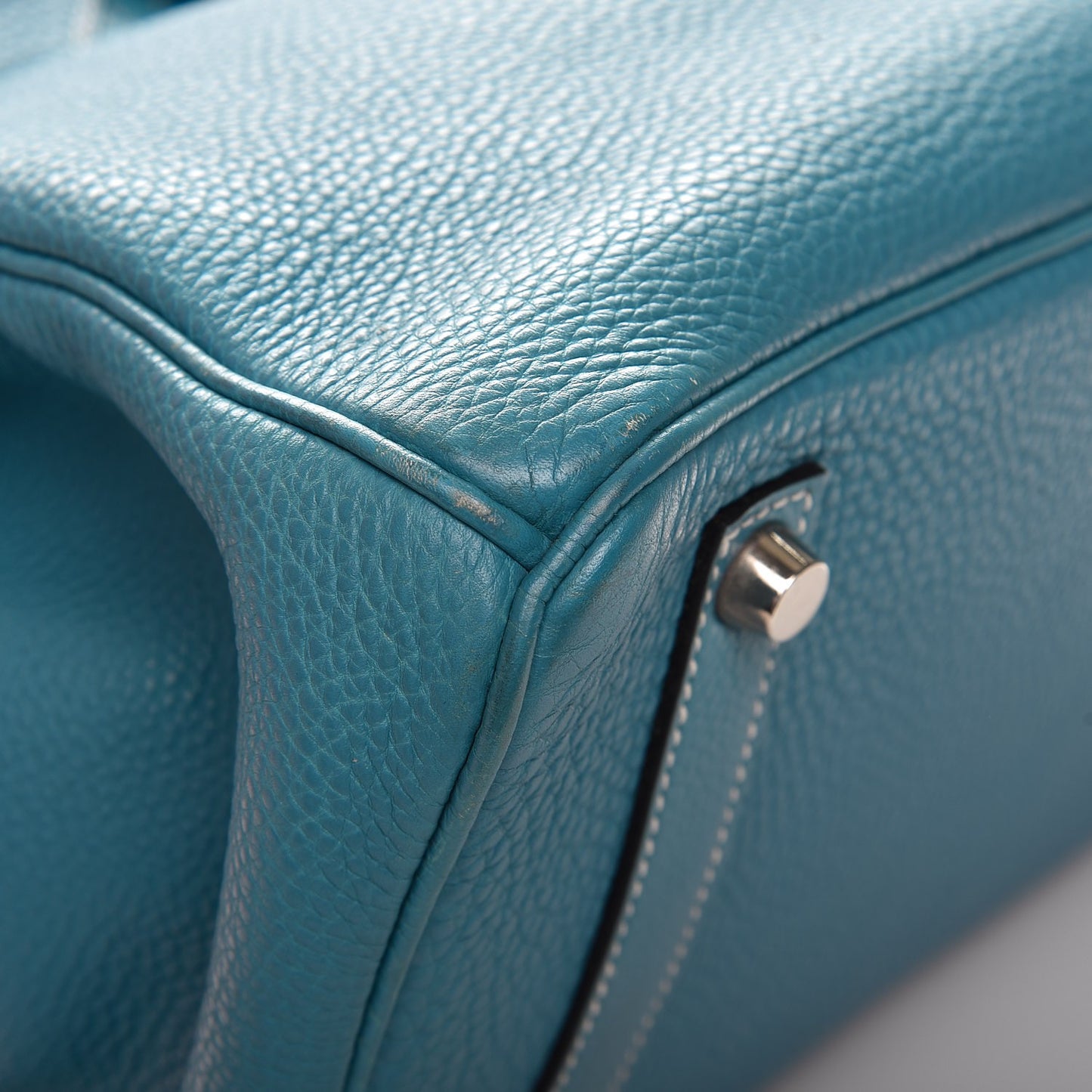 Togo Birkin 35 Blue Jean