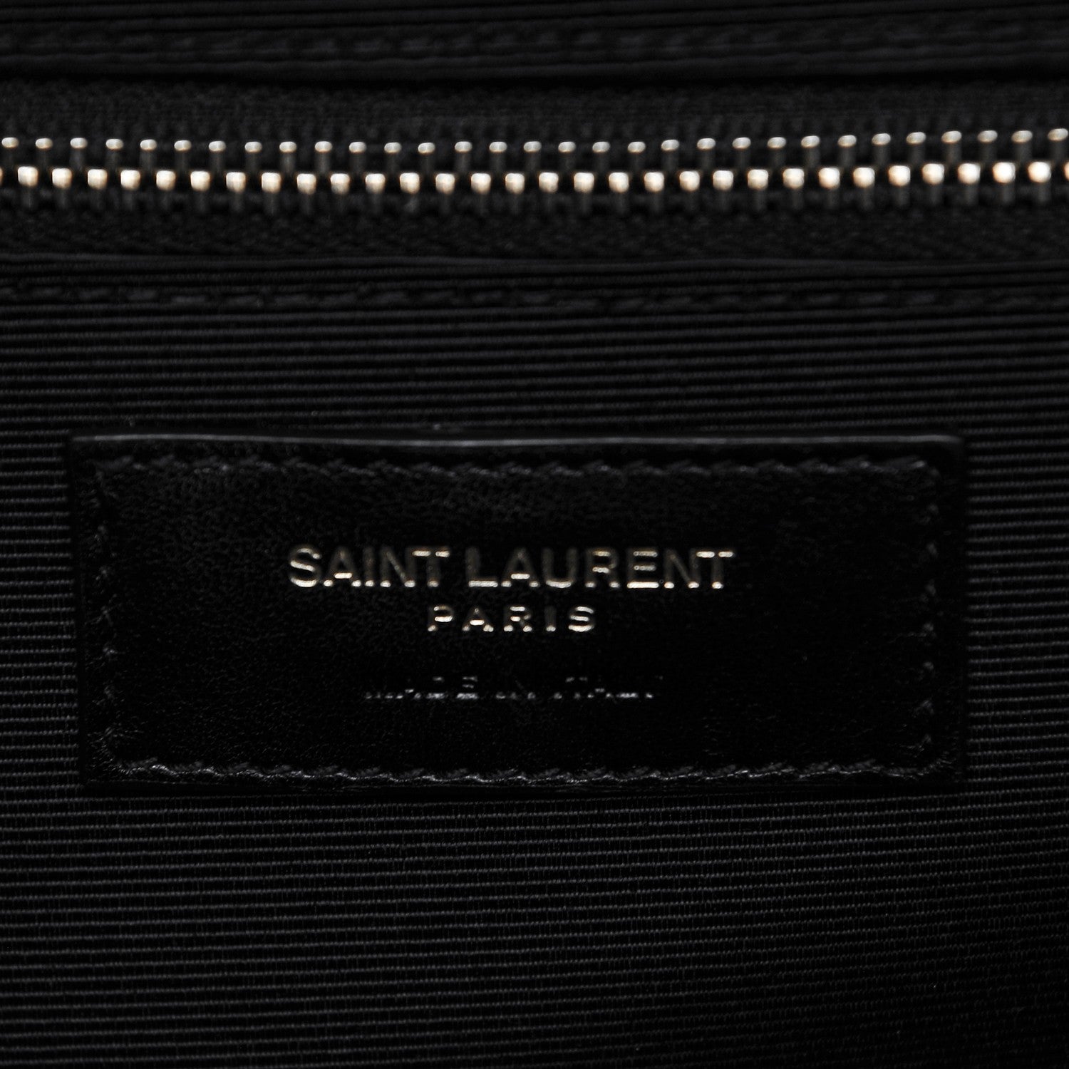 Saint Laurent Grain De Poudre Matelasse Chevron Large Monogram Satchel Bordeaux 7 of 7