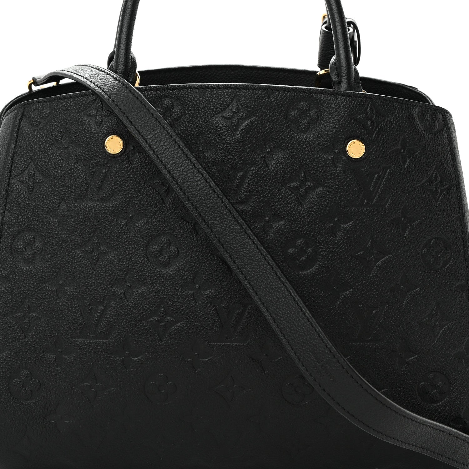 Louis Vuitton Empreinte Montaigne MM Black 8 of 13