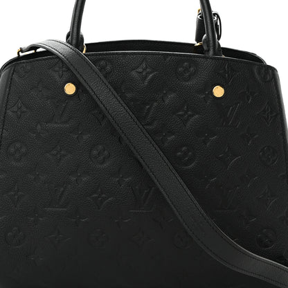 Louis Vuitton Empreinte Montaigne MM Black 8 of 13