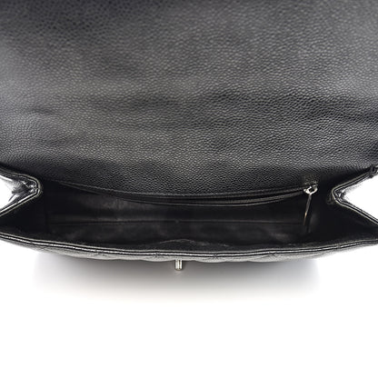 Chanel Caviar Quilted Jumbo Kelly Flap Black 5 of 16