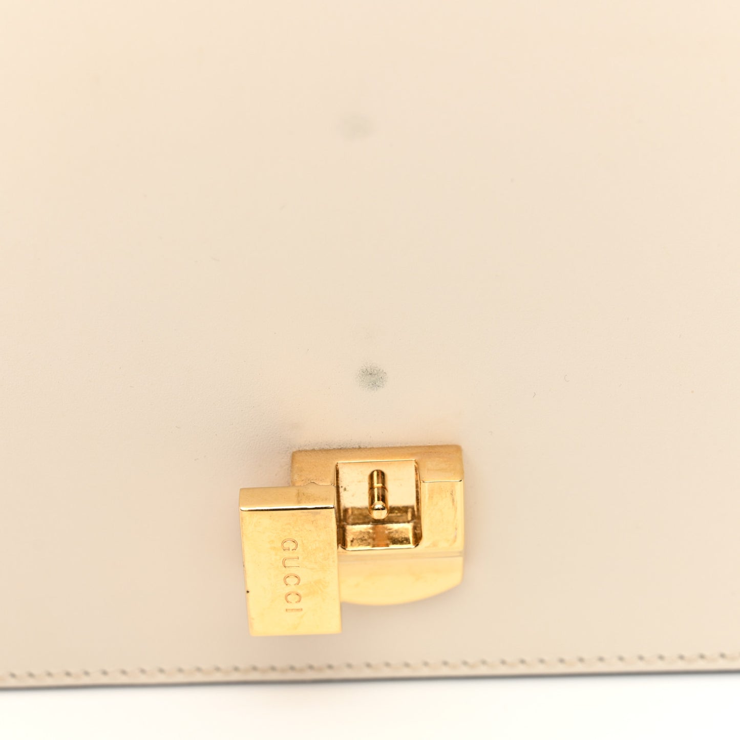 Calfskin Small Sylvie Shoulder Bag Off White