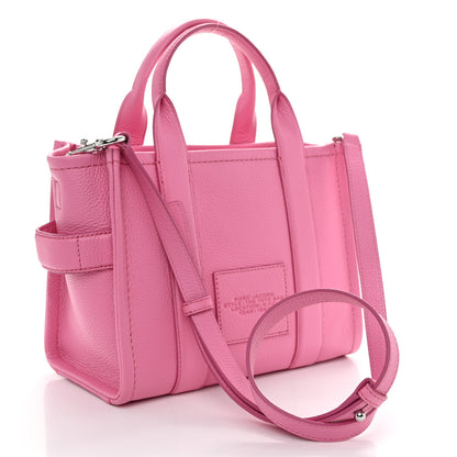 Marc Jacobs Grained Calfskin Small The Tote Bag Candy Pink 2 of 10