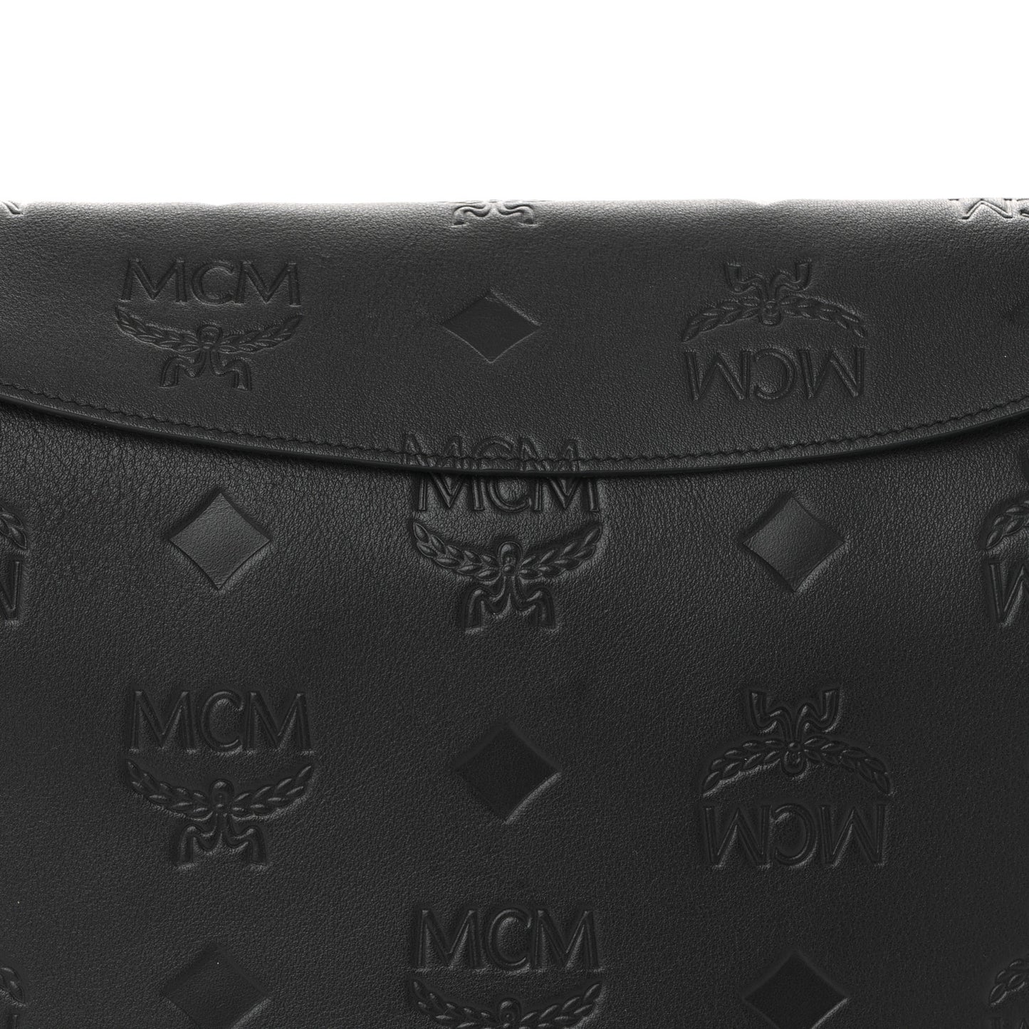Calfskin Ottomar Medium Aren Flap Hobo Black