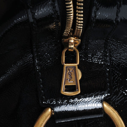 Saint Laurent Patent Oversized Muse Black 9 of 11