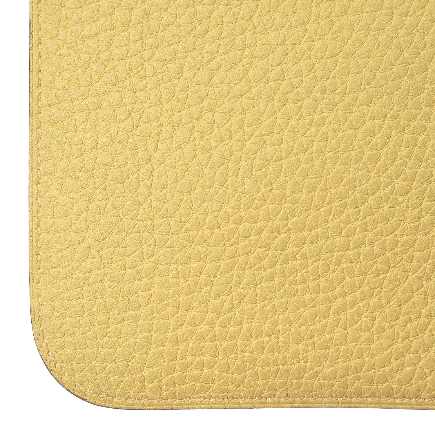 Hermes Togo Dogon Recto Verso Wallet Jaune Poussin 10 of 11