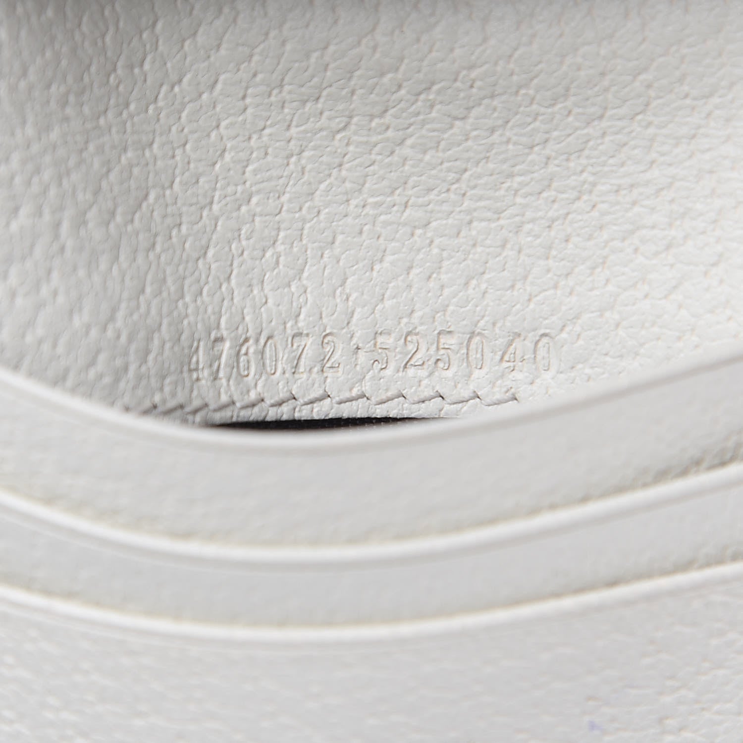 Gucci GG Supreme Monogram Web Queen Margaret Card Case Wallet Beige Mystic White 7 of 12