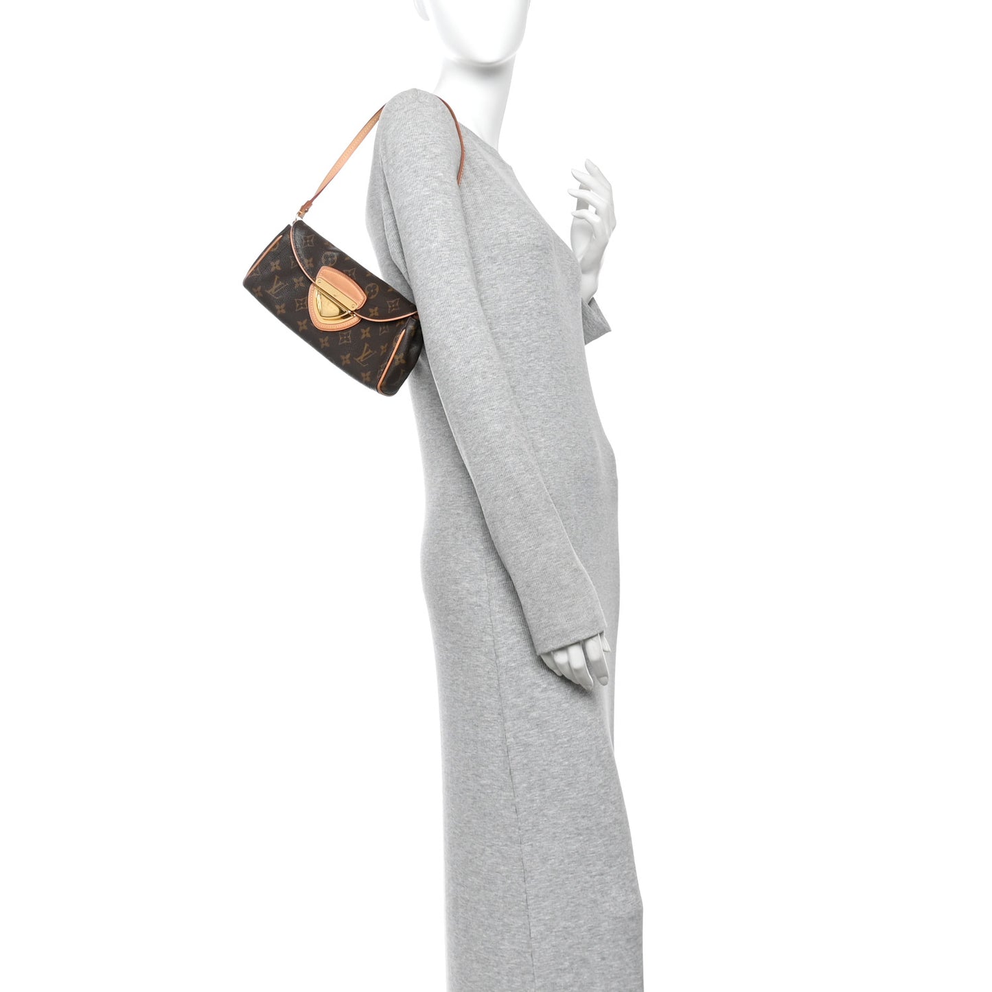 Monogram Beverly Clutch