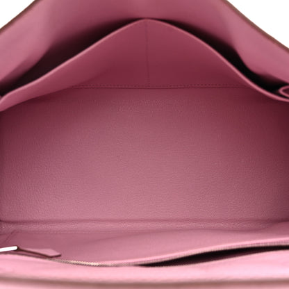 Hermes Togo Kelly Retourne 28 Mauve Sylvestre 5 of 16