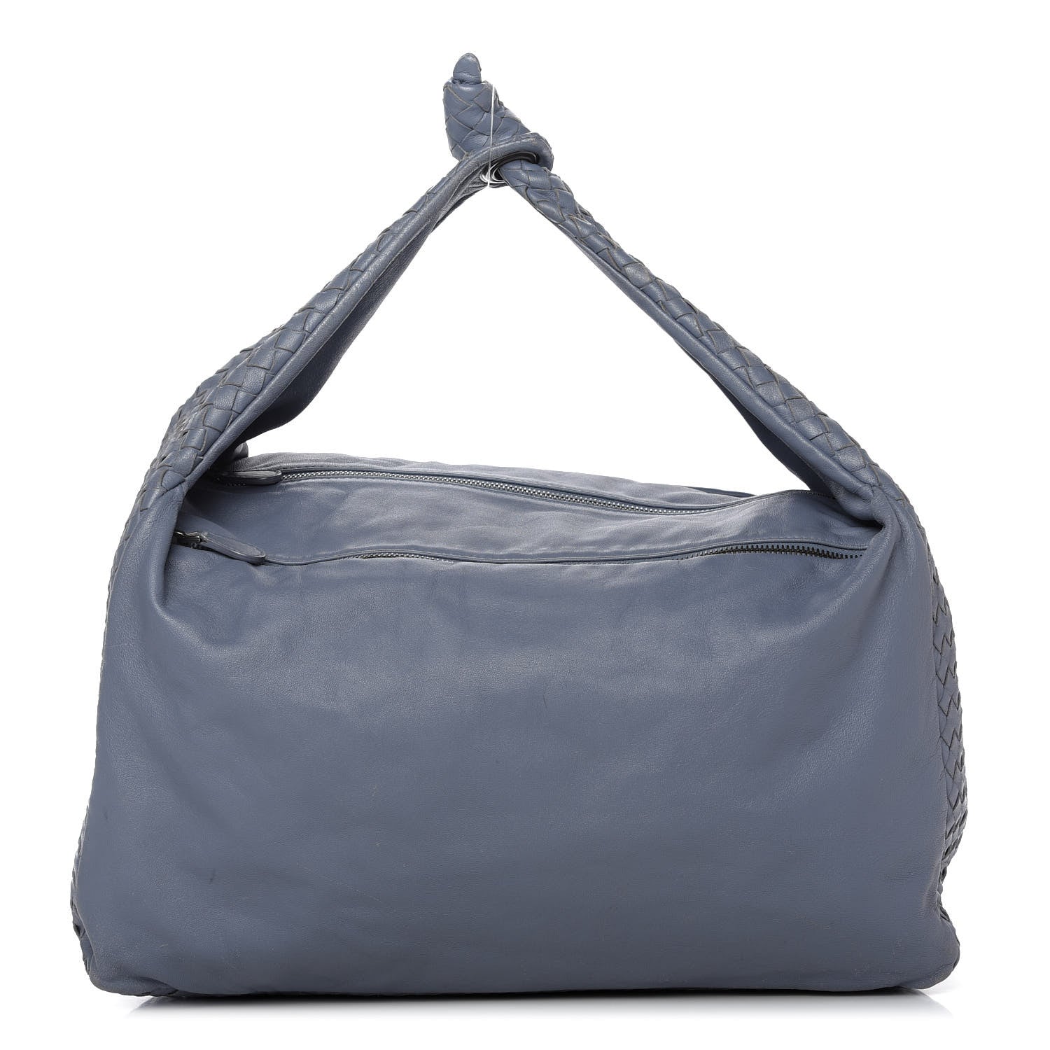 Bottega Veneta Nappa Intrecciato Large Knot Hobo Krim 1 of 11