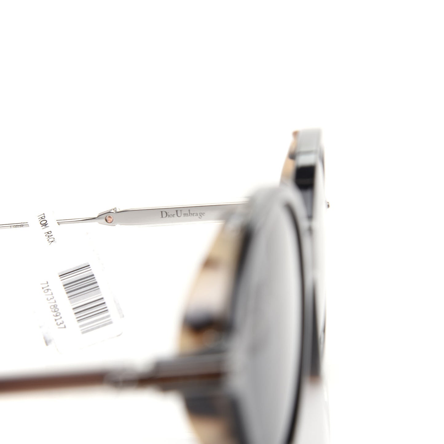 Acetate Round Umbrage Sunglasses Tortoise Black