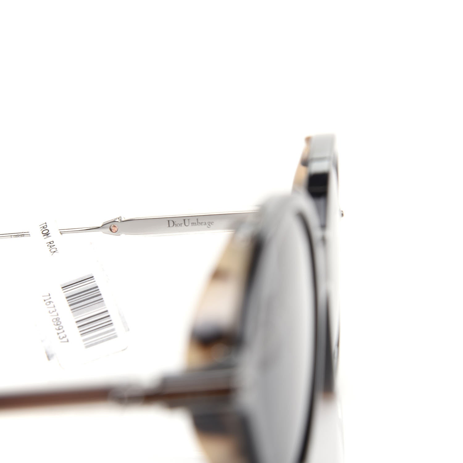 Christian Dior Acetate Round Umbrage Sunglasses Tortoise Black 6 of 8