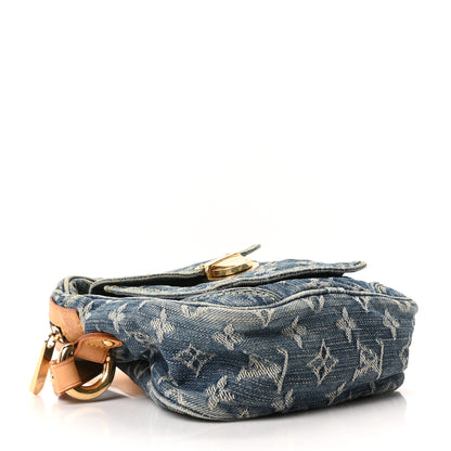 Louis Vuitton Denim Camera Bag Blue 4 of 8
