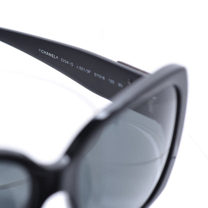 Chanel CC Turnlock Sunglasses 5234 Q Black 5 of 8