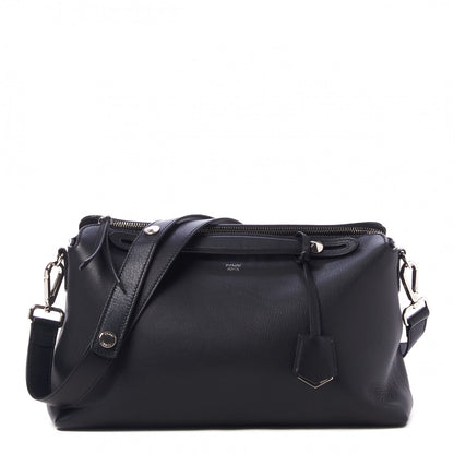 Fendi Vitello Dolce Marmol Large By The Way Boston Bag Black 1 of 10