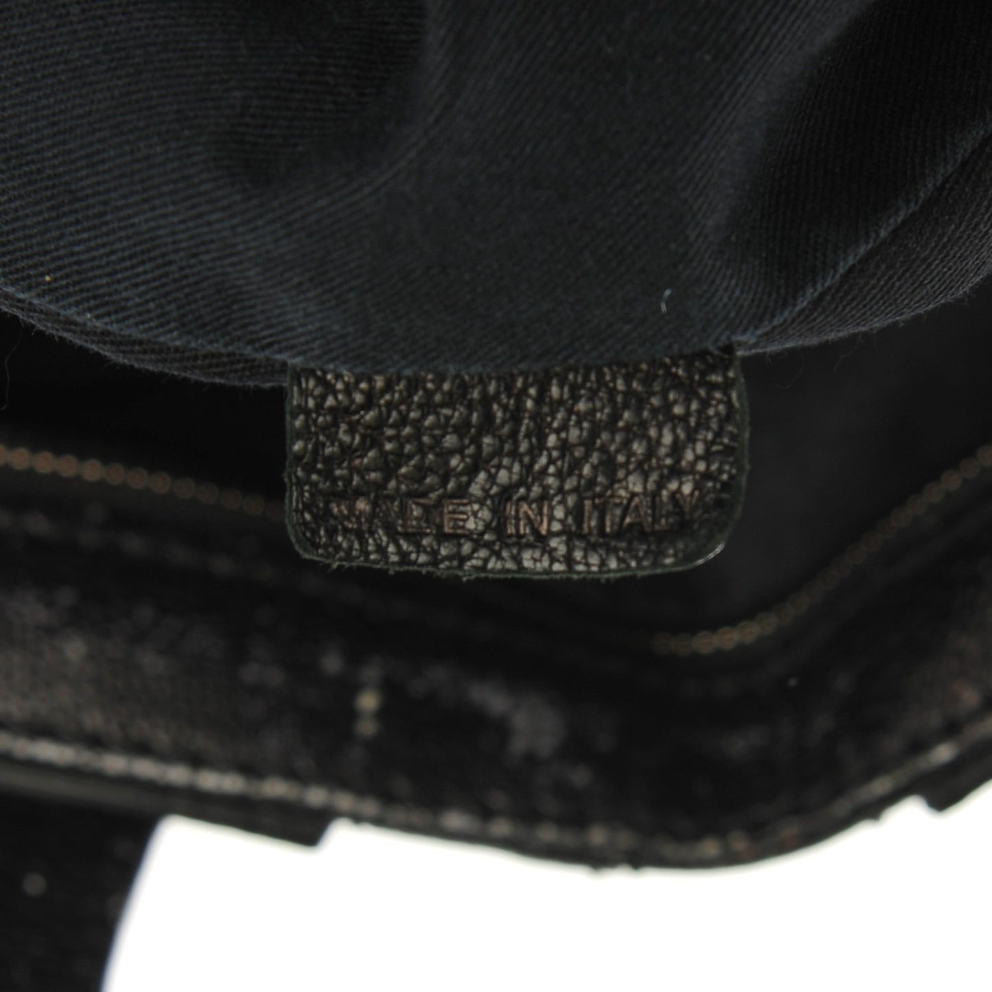 Grained Calfskin Large Nightingale Black