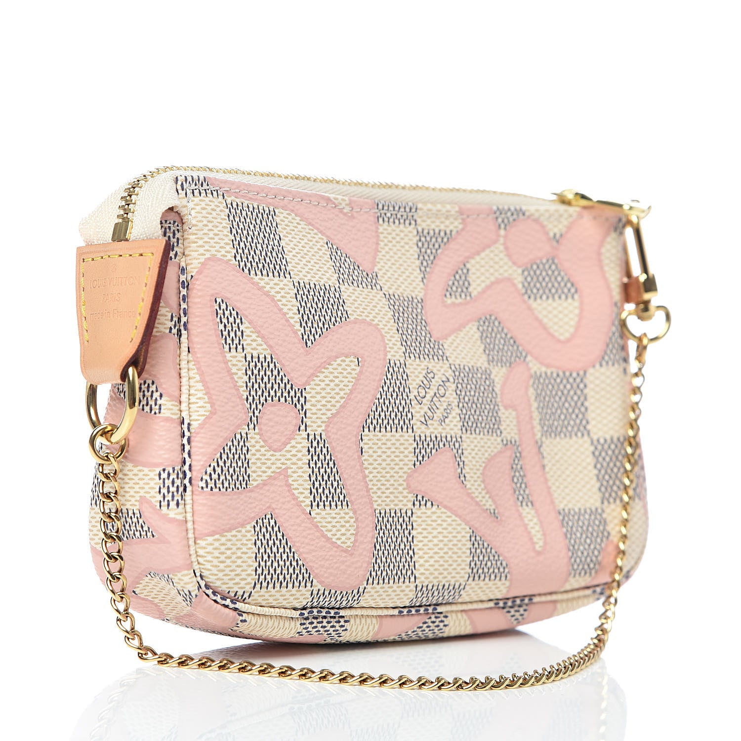 Louis Vuitton Damier Azur Tahitienne Mini Pochette Accessories 3 of 7