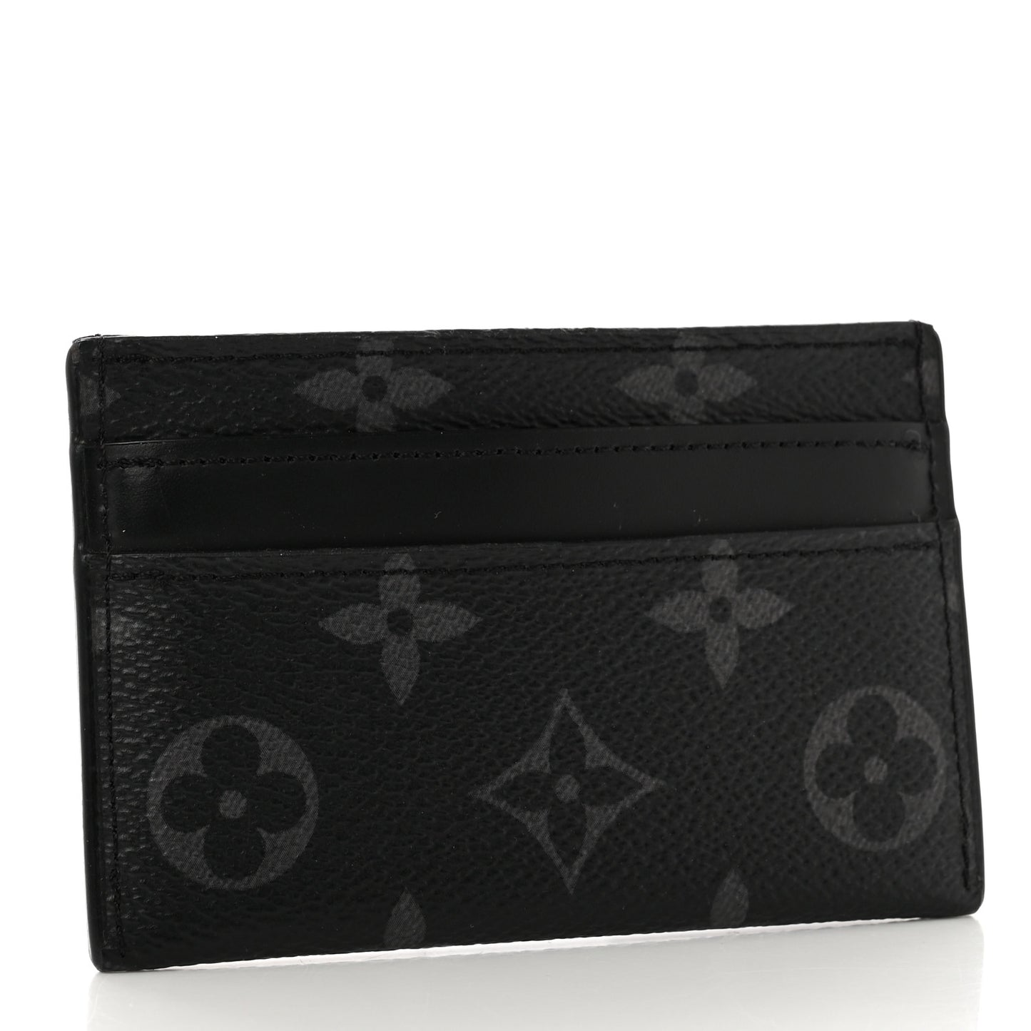 LOUIS VUITTON Monogram Eclipse Porte-Cartes Double Card Holder