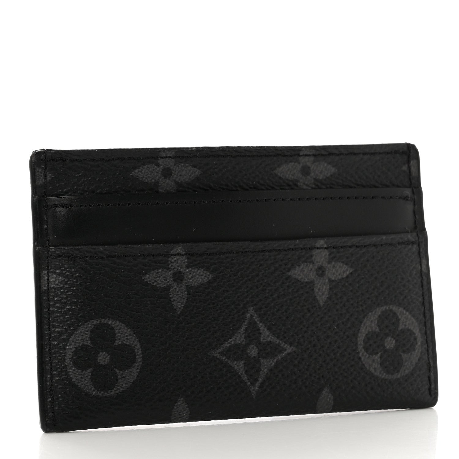 Louis Vuitton LOUIS VUITTON Monogram Eclipse Porte-Cartes Double Card Holder 3 of 7
