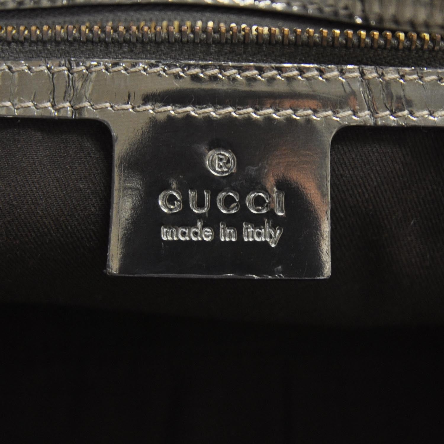 Gucci Monogram Pop Bamboo Large Top Handle Tote 8 of 10