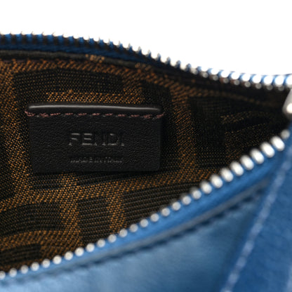 Fendi Vitello Grace Matte Nano Fendigraphy Hobo Charm Mirto 6 of 7
