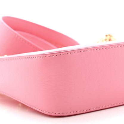 Givenchy Smooth Calfskin Mini Moon Cut Out Shoulder Bag Bright Pink 9 of 10