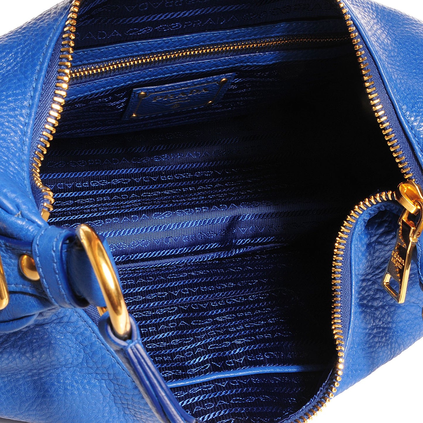 Vitello Daino Hobo Azzurro