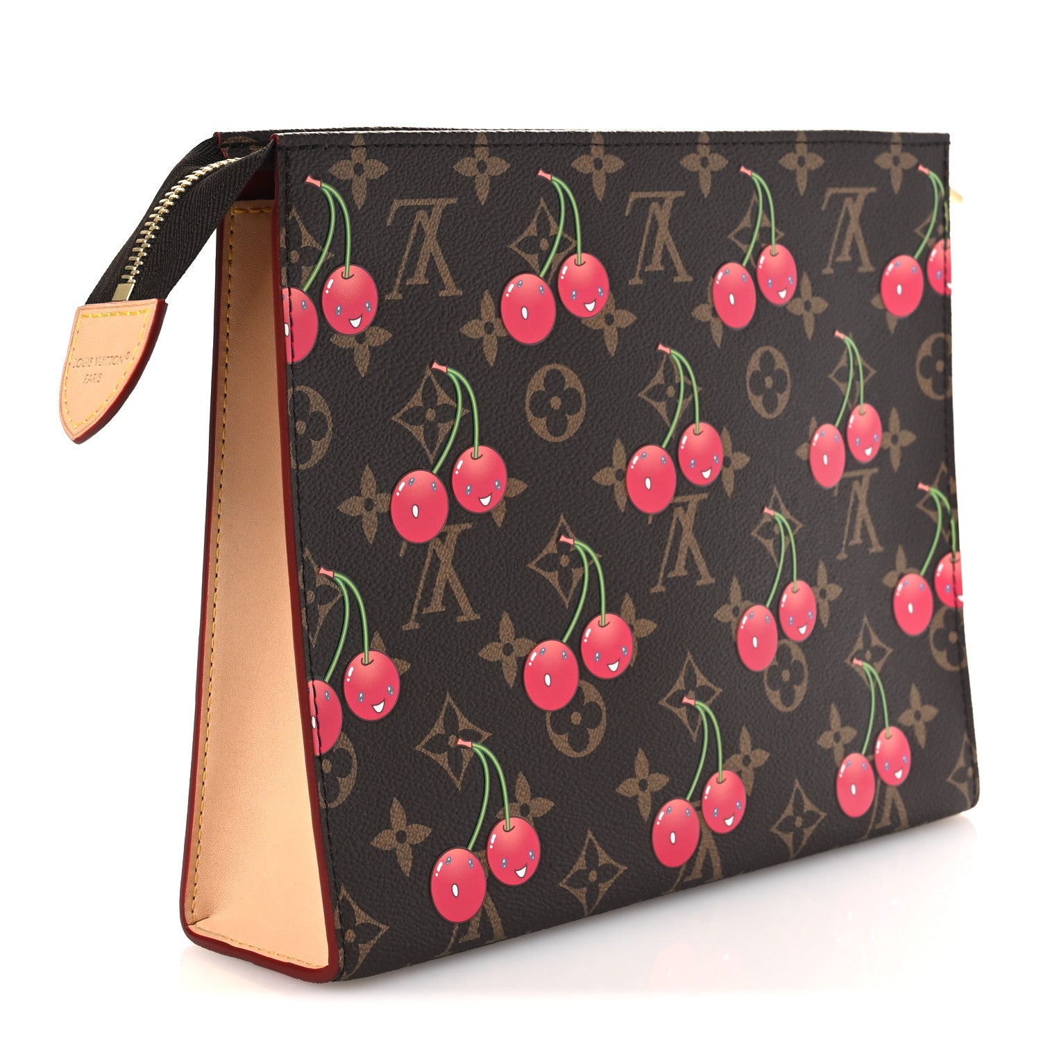 Louis Vuitton チェリー柄 ケース Louis Vuitton LV X TM Monogram Cerises Toiletry Pouch 1856268