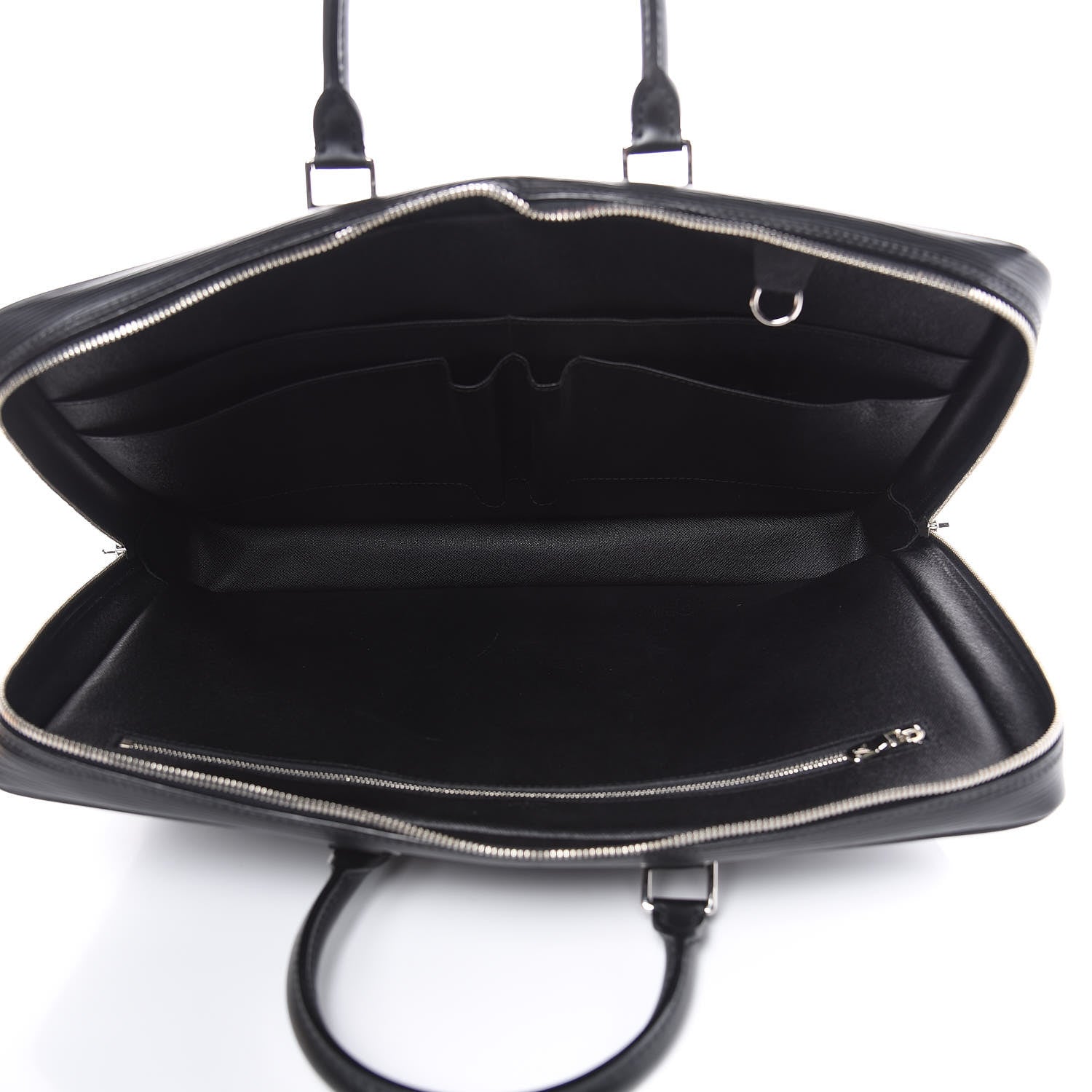 Louis Vuitton Epi Porte-Documents Voyage Briefcase Black 5 of 14