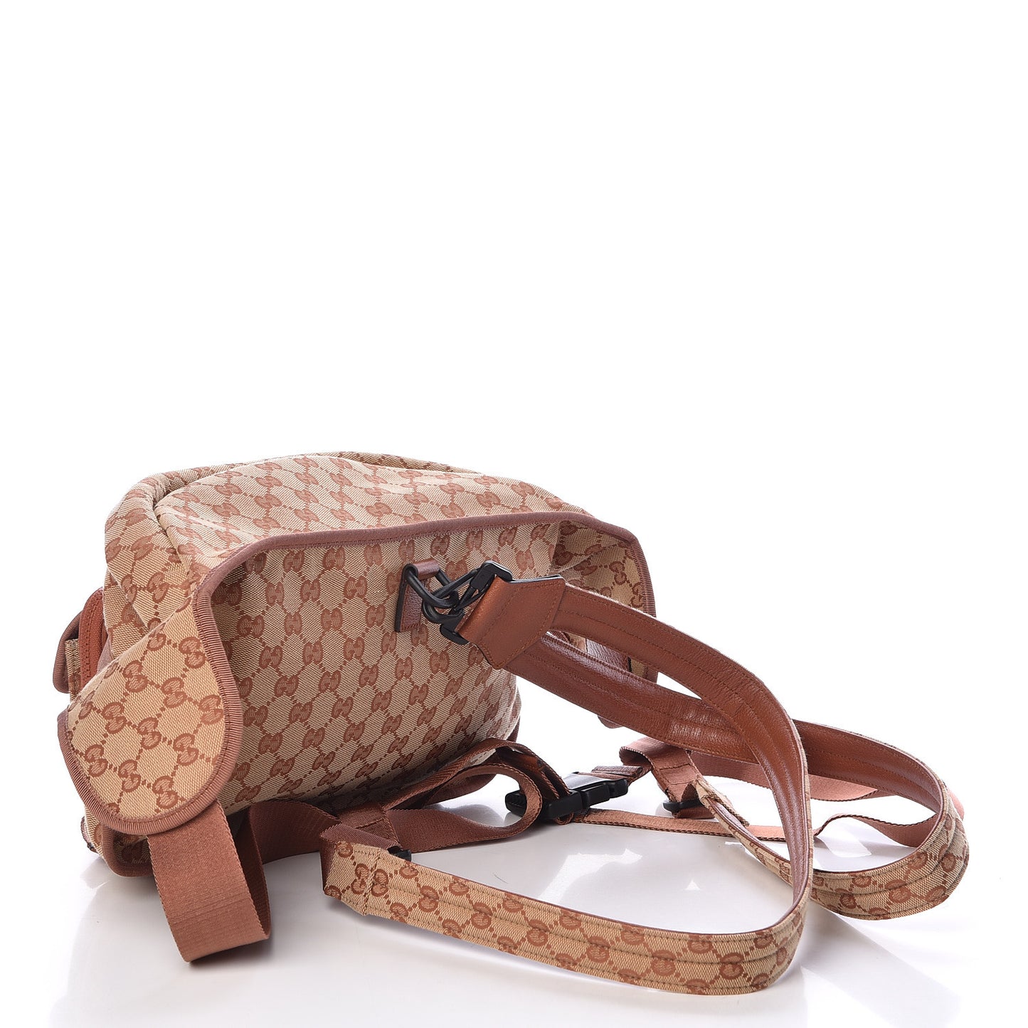 X MLB GG Monogram LA Dodgers Convertible Belt Bag Beige Ruggine Ivory