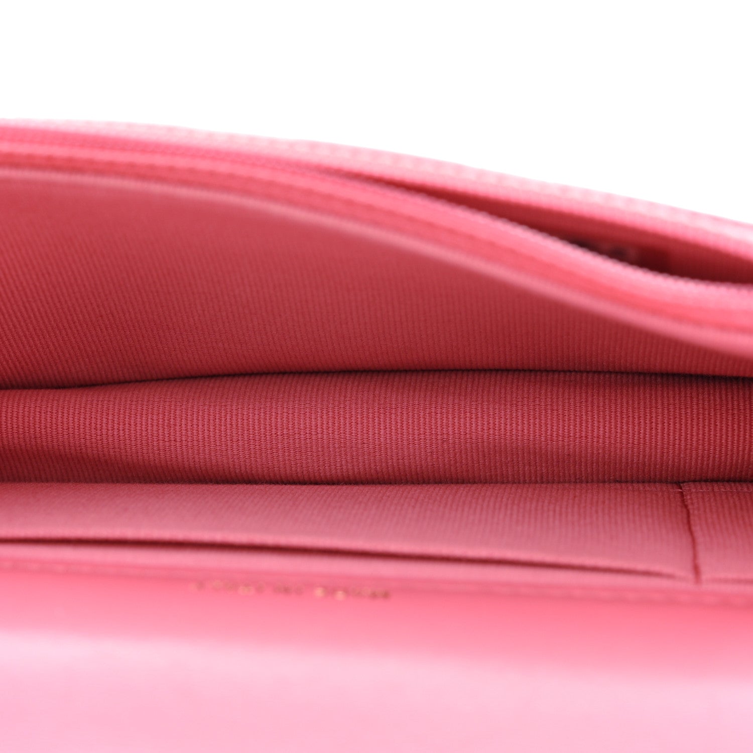 Chanel Lambskin Quilted Pillow Crush Flap Phone Holder With Chain Pink 5 of 12