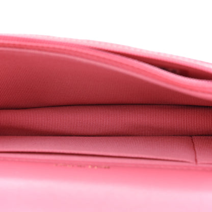 Chanel Lambskin Quilted Pillow Crush Flap Phone Holder With Chain Pink 5 of 12