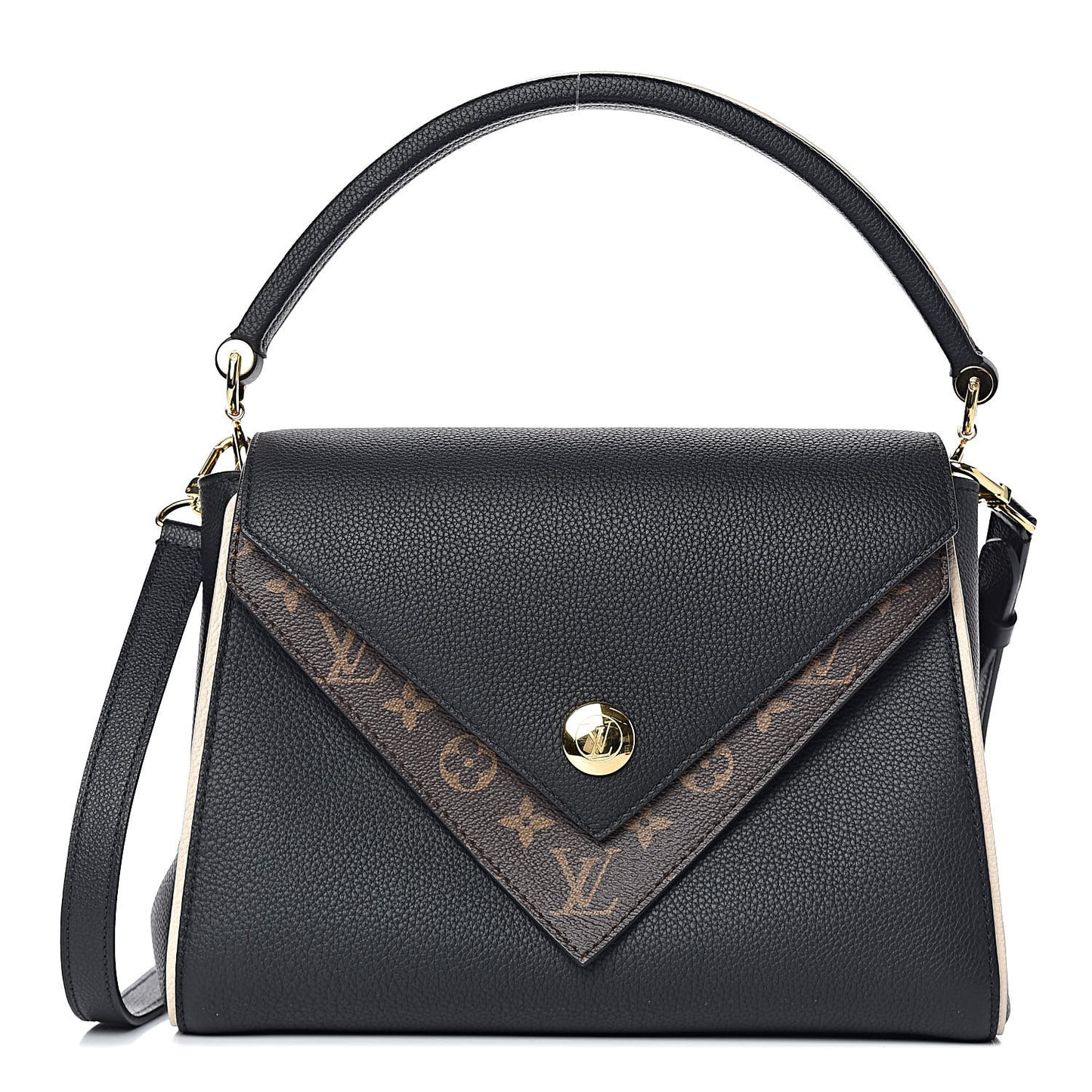 Monogram Double V Black
