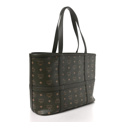 MCM Visetos Medium Delmy Shopper Tote Sea Turtle 4 of 10