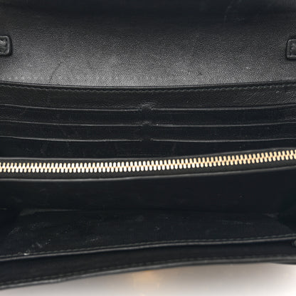 Alexander McQueen Calfskin Studded Skull Wallet on Chain Black 5 of 12