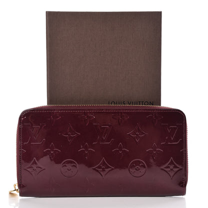 Louis Vuitton Vernis Zippy Wallet Rouge Fauviste 10 of 10