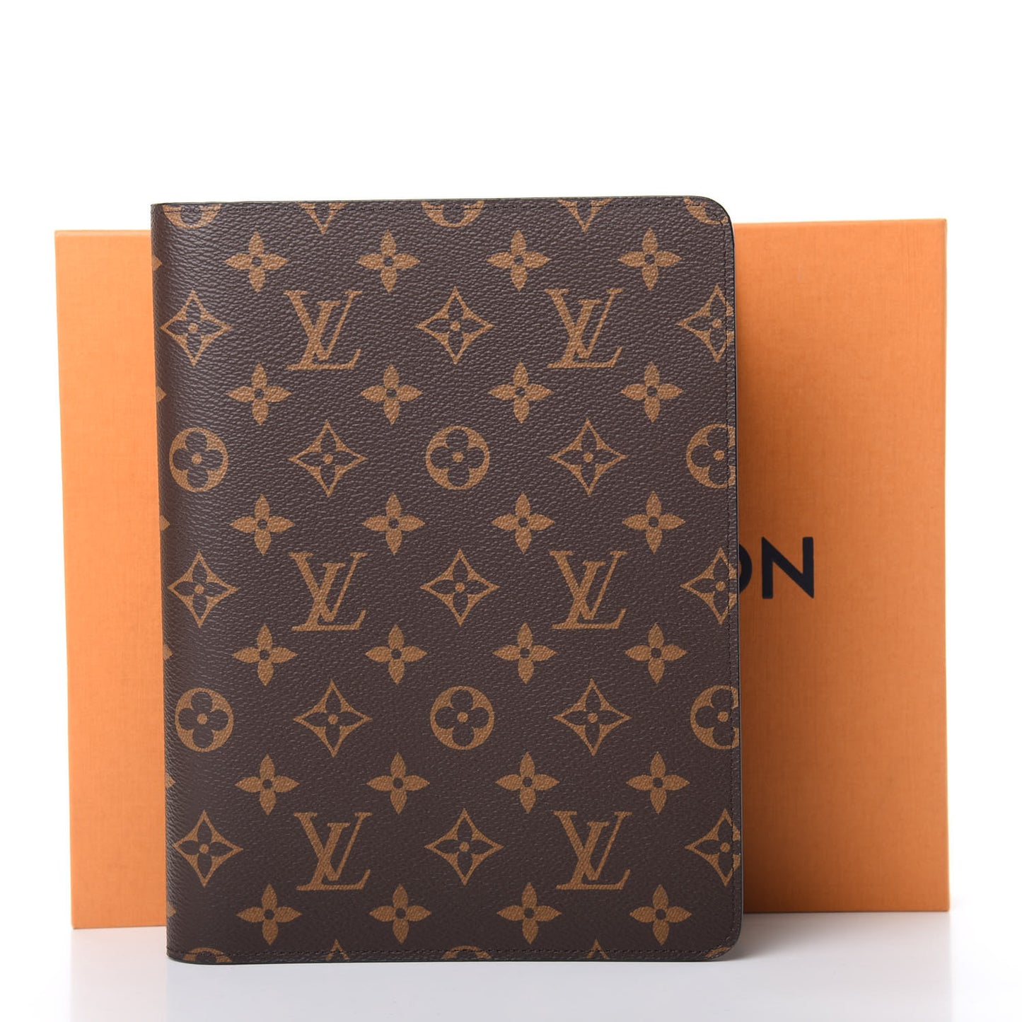 Monogram Desk Agenda Cover