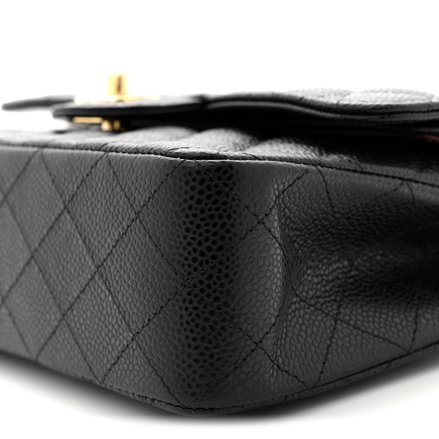 Chanel Caviar Quilted Small Double Flap Black 10 of 11