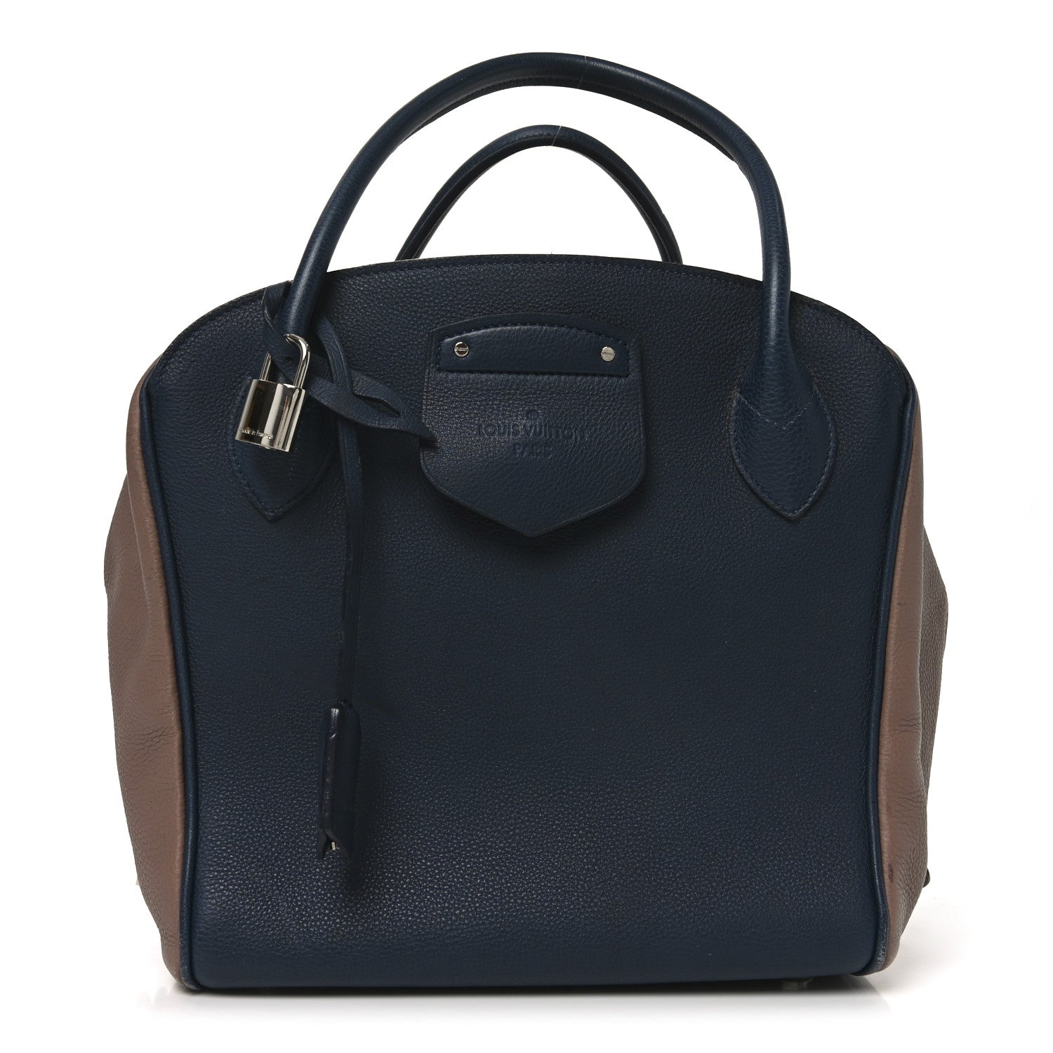 Louis Vuitton Veau Ecorce Haute Maroquinerie Milaris Blue Marine Vison 1 of 9